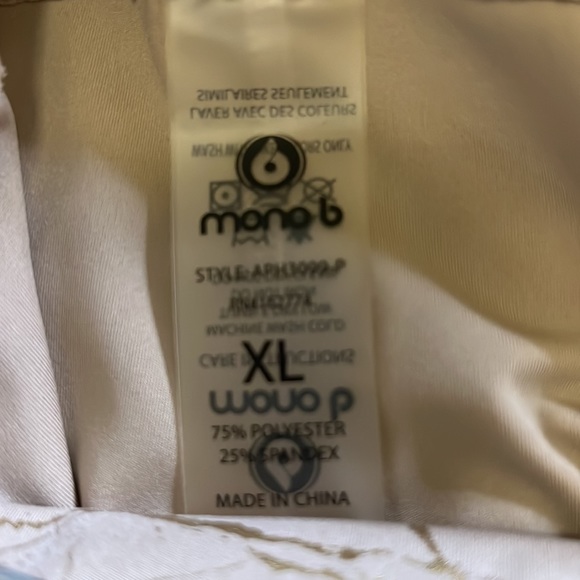 Mono b high top yoga pant XL and match sports bra L - Picture 7 of 7